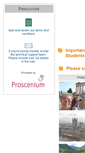 Mobile Screenshot of bookings.prosceniumtours.com