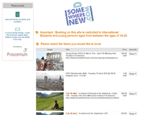 Tablet Screenshot of bookings.prosceniumtours.com